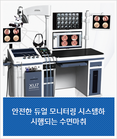 안전한 듀얼 모니터링 시스템하 시행되는 수면마취