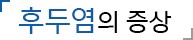 후두염의 증상